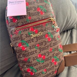 NWT Juicy Couture sling bag and matching wallet. Selling as a set.